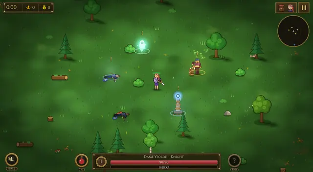 Random events in a meadow